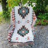 Peel Forest Mexican Rug, Native Pattern, Ortega Pattern, Camping Plug,