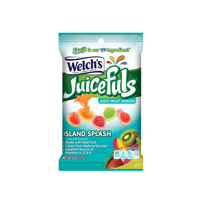 Welch's Juicefuls Island Splash | 4 Oz | Pack of