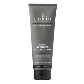 Sukin Oil Balancing Charcoal Pore Refining Facial Scrub 125ml