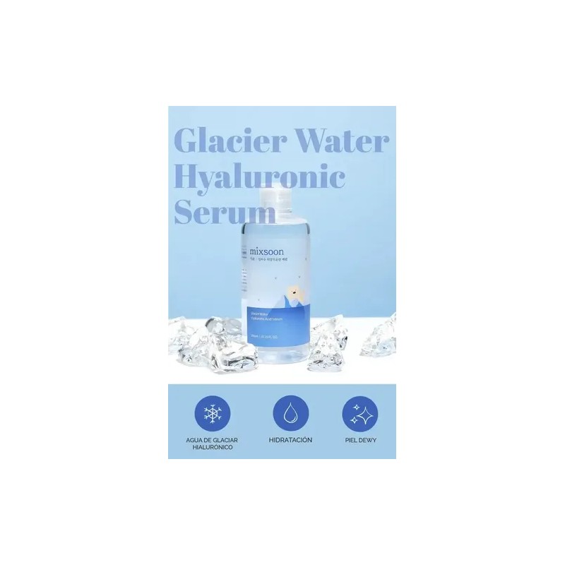 Mixsoon Glacier Water Hyaluronic Acid Serum 300 Ml Hidrataci