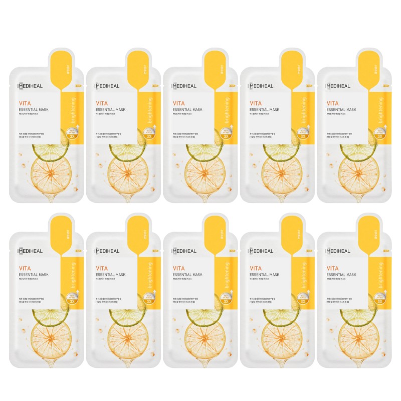 MEDIHEAL Vita Essential Mask Set (10 masks)