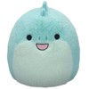 Squishmallows FuzzAMallows Plush Toy Essy the Blue Eel 30 cm