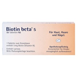 Biotin Beta 5 Tablets Pack of 50