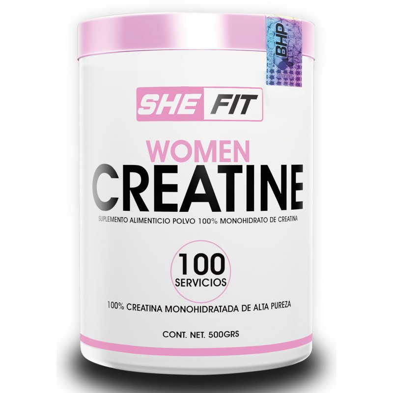 BHP NUTRITION- Women creatine, creatina monohidratada 100% pura, creatina para