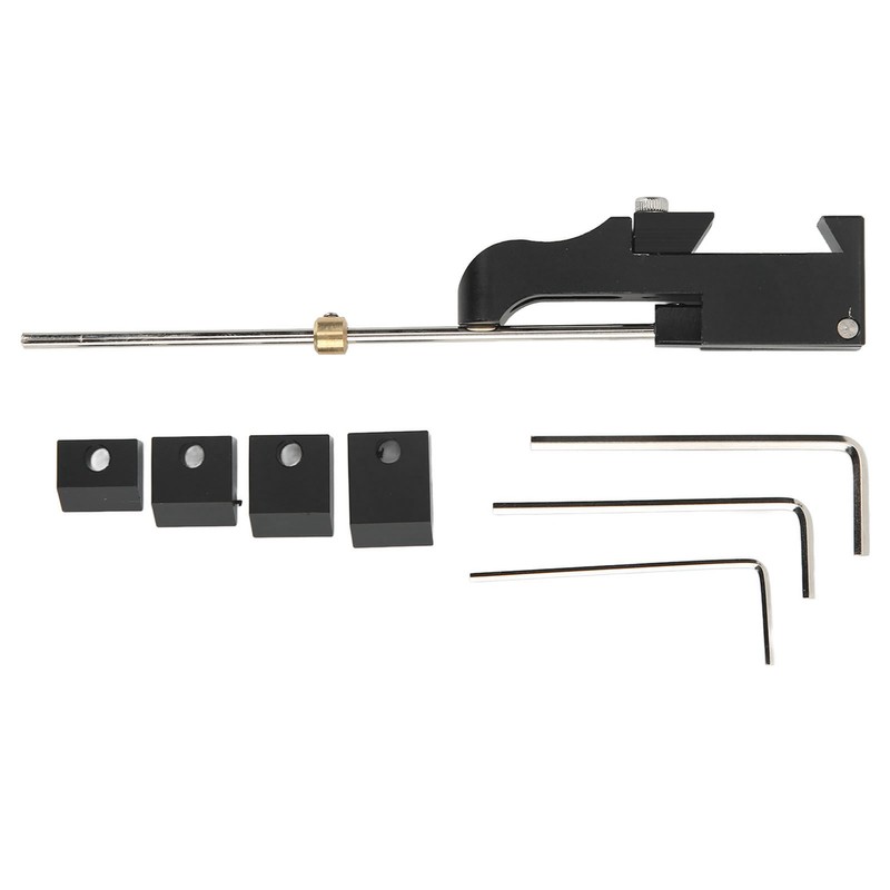 Archery Clicker Aluminium Alloy Recurve Bow Clicker with Adjusting Sliders