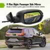 Cahuczlhoz Right Mirror Passenger Side Replacement for Honda CRV 2017-2022