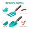 cute stone Kids Gardening Tool Set, Garden Toys with Wheelbarrow,