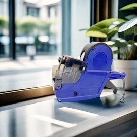 NaviLintek Price Gun,2 Line 20-Digit Labeler with 1800 Labels 3 Ink Rolls Kit,Date Code Pricing Tagging Stickers Maker Machine for Retail Garage Yard Sale,Clothes Label Tag Applicator