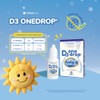 Vitamina D3 ONEDROP frasco con 3 mL, 400 UI