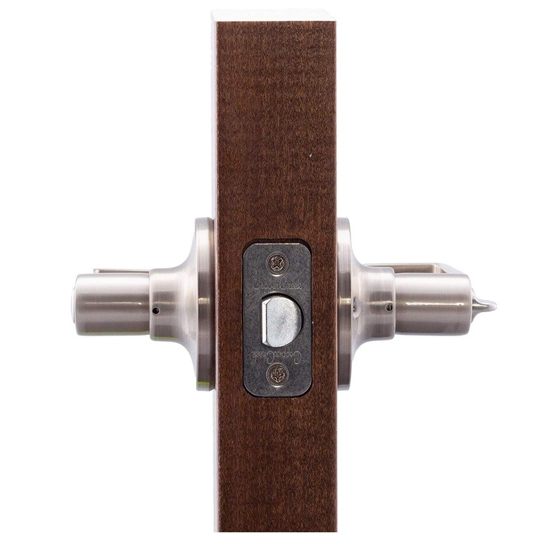 Copper Creek AL1230SS Avery Privacy Door Lever, Satin Nickel