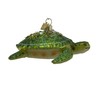 Kurt S. Adler Noble Gems Glass Sea Turtle Ornament NB1426