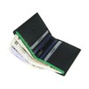Mens Leather Slim Compact Note Wallet 6 Card Slots Coloured