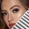 404 Pcs DIY Cluster Lashes Set, 400 Wispy Individual Lashes