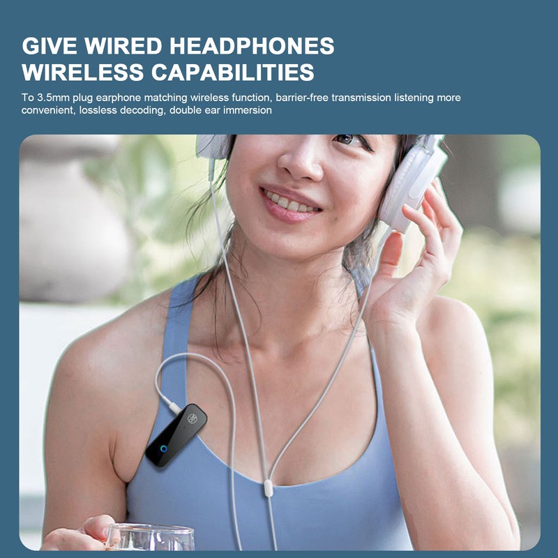 Bluetooth 5.1 Sound Receiver Transmitter 2 in 1 Noise Reduction