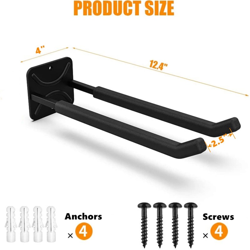 TORACK Garage Hooks Heavy Duty Tool Organizer, Wall Mount Hanger