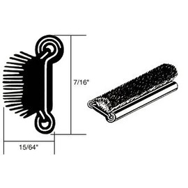 CRL Flexible Stainless Steel Beaded Weatherstrip for 1953-1960 GM Cars - 96 in long