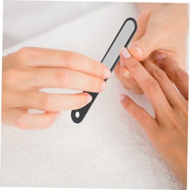 Ipetboom Metal Nail File 6pcs Nail File Nails Shaper Fingernail Pedicure Files Nail Smoothing File Nail Buffing Files Nail Shaping Tools Nail Shaper False Nails Stainless Steel Manicure