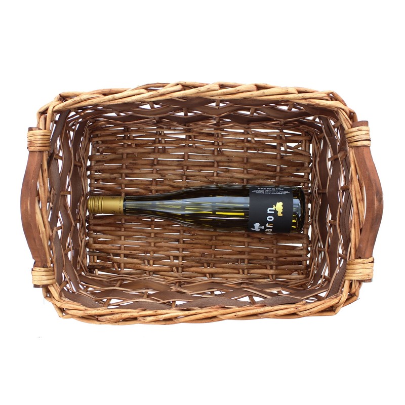 FRANK FLECHTWAREN Filling Basket Chip Stripes, Large