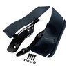 XMMT Smoke Adjustable Fairing Air Deflectors Side Wing Windshield for