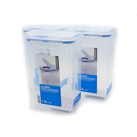 3 x Lock & Lock HPL809F Multifunktionsbox 1.3l mit Schütte