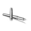 Parker Urban Fountain Pen, Premium Silvered Powder, Medium Nib with