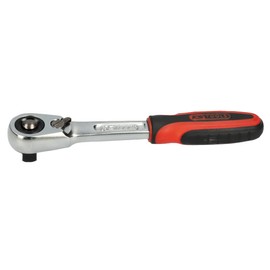 KS Tools 920.1416 Ultimate 1/4-Inch Reversible Mini Ratchet - White - Length 115mm