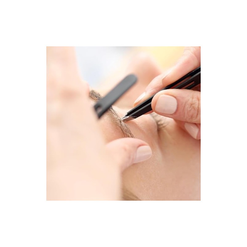 Jasinber Set de 4 Pinzas profesional de acero inoxidable para