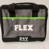 FLEX 24V Brushless Drill/Driver Tool Bag Approximately 12”x 9”x 9”