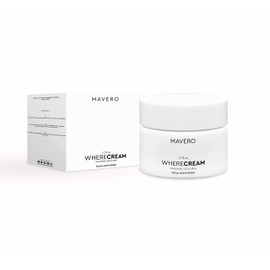 MAVERO WHERECREAM Hyaluronic Cream for Face, Neck, Cleavage, Smooth and Smooth Skin, Aloe Vera Concentrate, Anti-Ageing Women/Men, Moisture and Protection, Anti-Pollution, Deep Cleansing, Made in