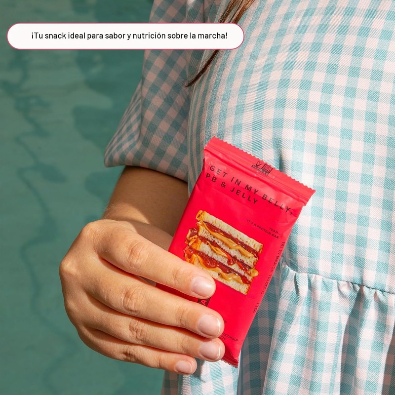 TRUBAR- “Barra de Proteína Vegana, Get In My Belly PB