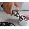 New Star Foodservice 34882 Squeeze Ice Cream Scoop, Stainless Steel,