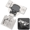 Chibery 10 Pack 1/2" Overlay 3D Soft Close Concealed Kitchen