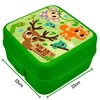 Into The Forest Lunch Box with 3 Compartments,Snack Box for