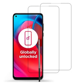 UPONEW for Motorola G Stylus 5G 2021 Tempered Glass Screen Protector - [2 Pack] Motorola Moto G Stylus 5G 2021 Front High Clear Films Bubble Free Tempered Glass Screen Protector Anti-Scratch