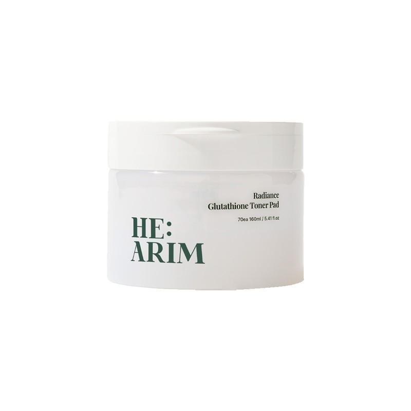 Hearim Radiance Glutathione Toner Pad 160ml Start skin care clear