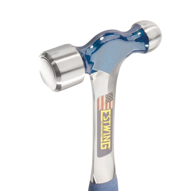 ESTWING Ball Peen Hammer - 16 oz Metalworking Tool with