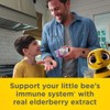 Zarbee Naturals Mighty Bee Gomitas Infantiles Saúco Vitamina Zinc Sabor