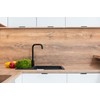 Ravinte 6 Pack Finger Pulls for Cabinets 80mm/3.15" Length Black