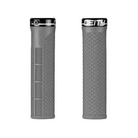 Deity Lockjaw Grips: STEALTH GREY