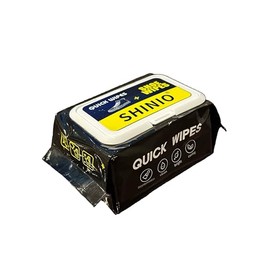 SHINIO Sneakers & Shoes Quick Cleaning Wipes,Cleaner, Disposaple, Travel Portable, Removes dirt, stains, marks Pack of 30 wipes.