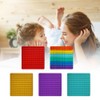 Press Bubble Toy Autism Special Needs Silicone Stress Reliever Toy