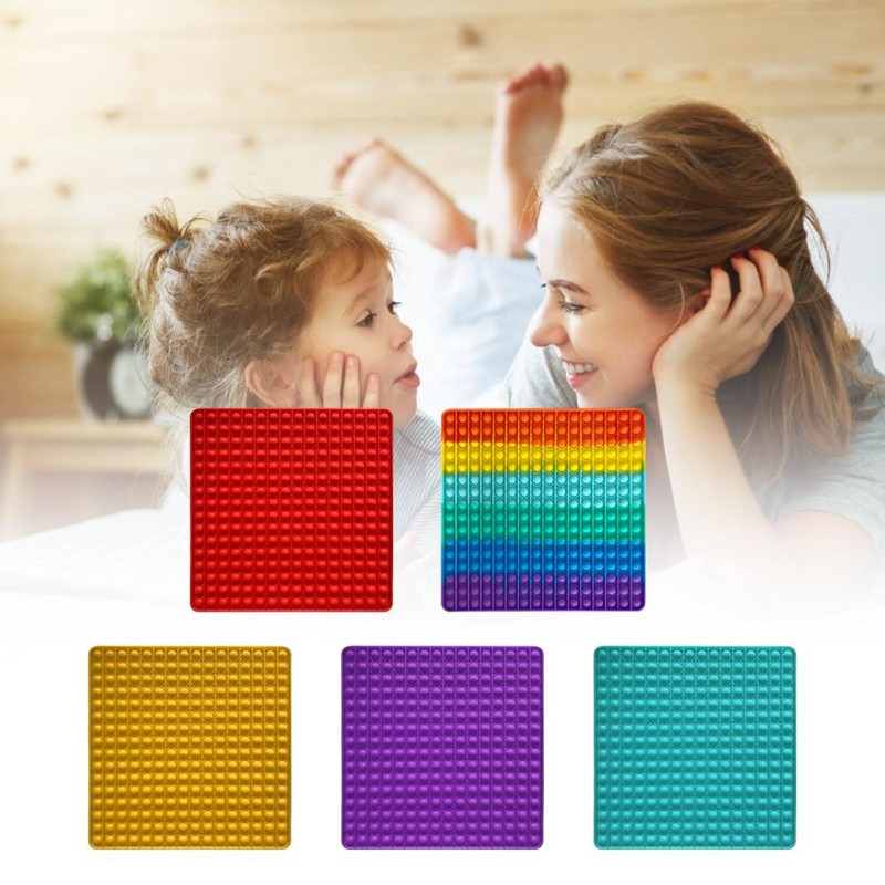 Press Bubble Toy Autism Special Needs Silicone Stress Reliever Toy