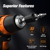 Nuovoware Damaged Screw Extractor Set, Upgraded 33 PCS Easy Out
