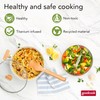 GoodCook Healthy Ceramic Titanium-infused All-in-One Pan with Tempered Glass Lid,