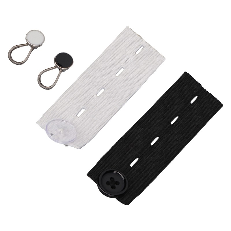 20pcs Extender Button Set with 10 Elastic Waist Extender Button