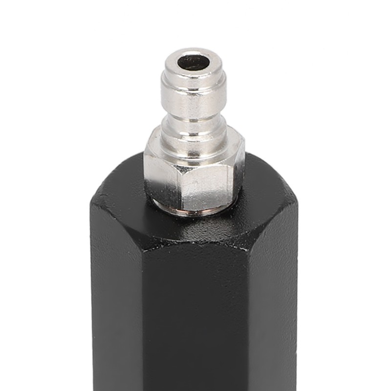 CO2 Cylinder Refill Adapter 8mm Male Quick Plug to Male