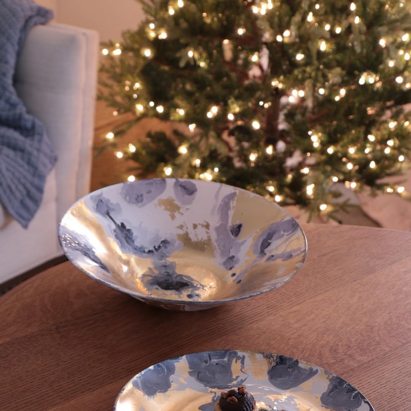 Beatriz Ball Glass New Orleans Centerpiece Bowl – Extra Large,
