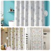 6 Pack Shower Curtain Clips, Self Adhesive White Shower Splash