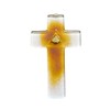 Glass Cross Handmade Approx. 20 x 12 cm "Eye of
