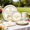 287Pcs Engagement Party Decorations, All-in-one Happy Engagement Decorations with 25